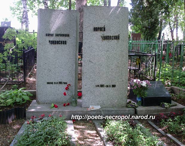 могила Лидии Чуковской, фото Двамала 2007 г.