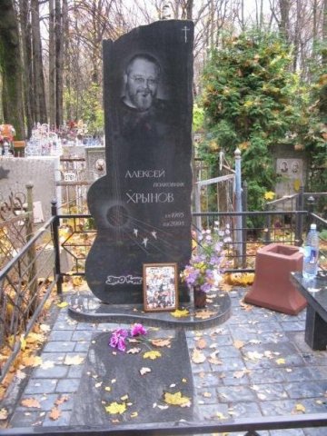 могила Алексея Хрынова