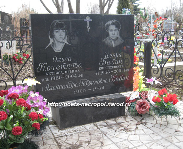 могила Ольги Кочетковой
