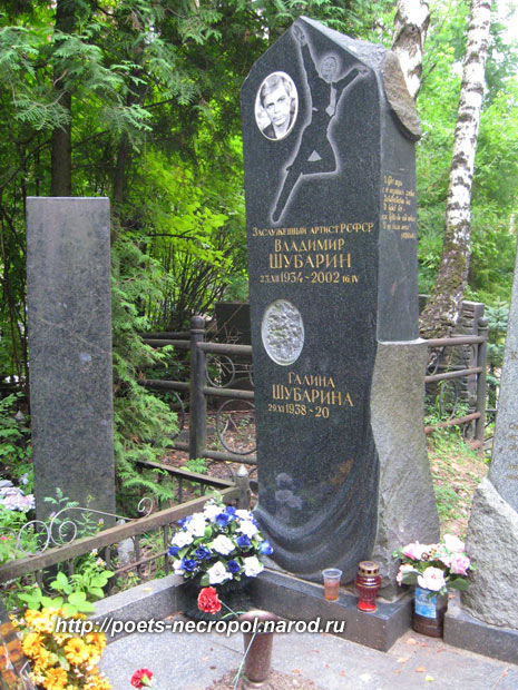 могила Владимир Шубарина, фото Двамала вариант 2009 г.